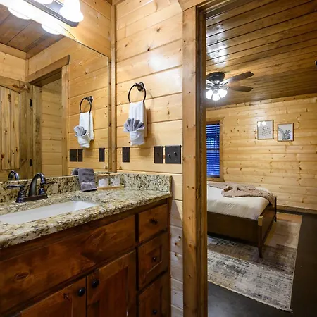 Misty Blue Cabin Broken Bow Exterior photo