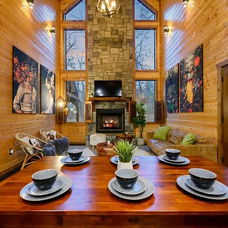 Misty Blue Cabin Broken Bow Exterior photo
