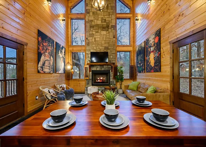 Misty Blue Cabin